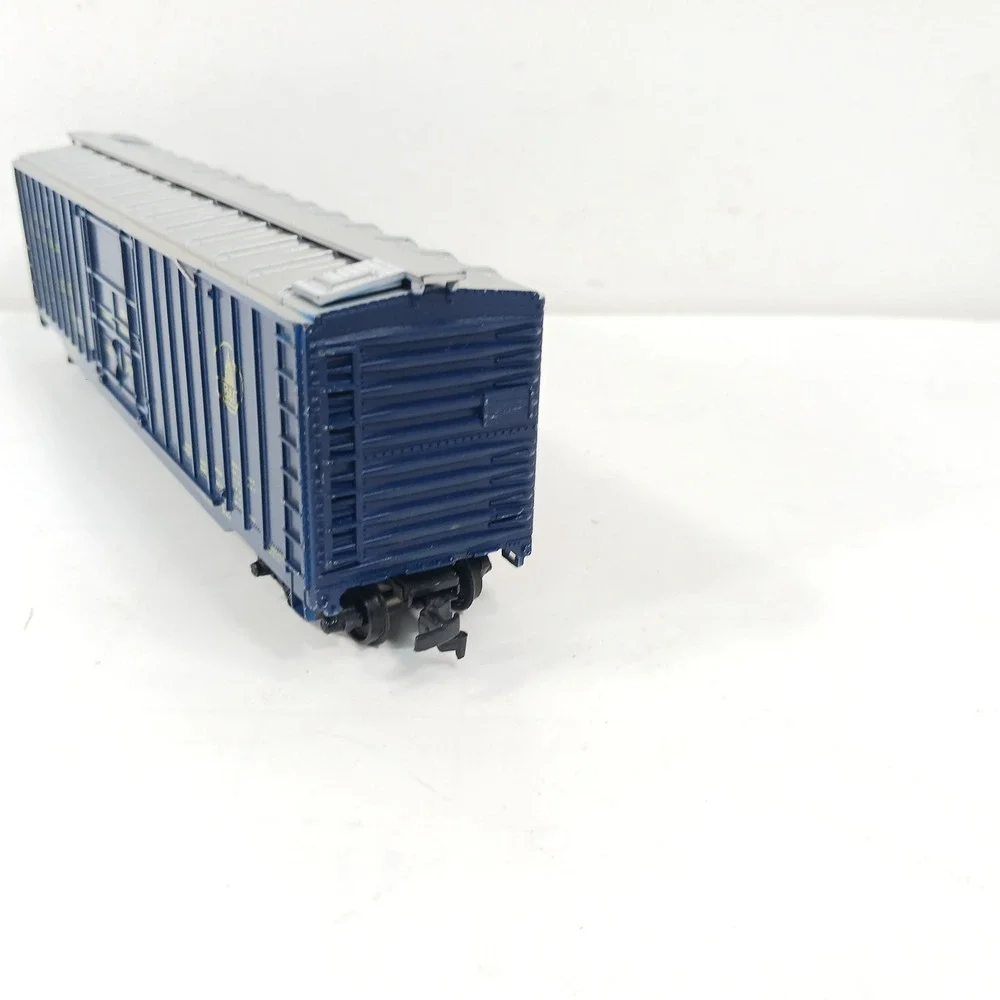 Athearn 1337 HO Scale B&O 50 Ft OB Box Car Blue Baltimore & Ohio Vintage Train